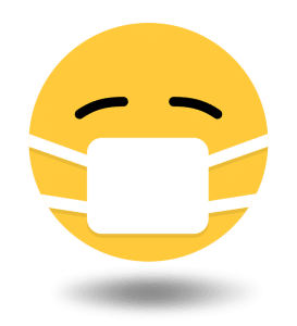 Maskierter Emoji